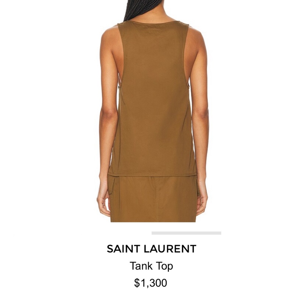 NWT Saint Laurent SET Skirt and top (and belt) - Picture 12 of 12